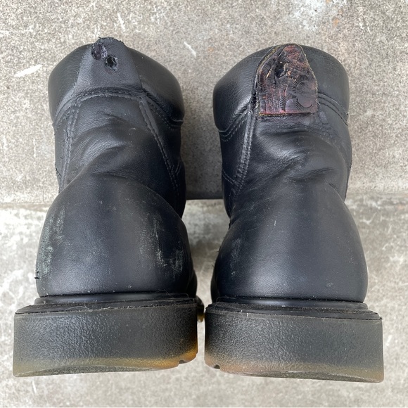 Red Wing 607 Supersole 2.0 Men's Leather Heavy Duty Work Soft Toe Boots Size 13 - Picture 8 of 11